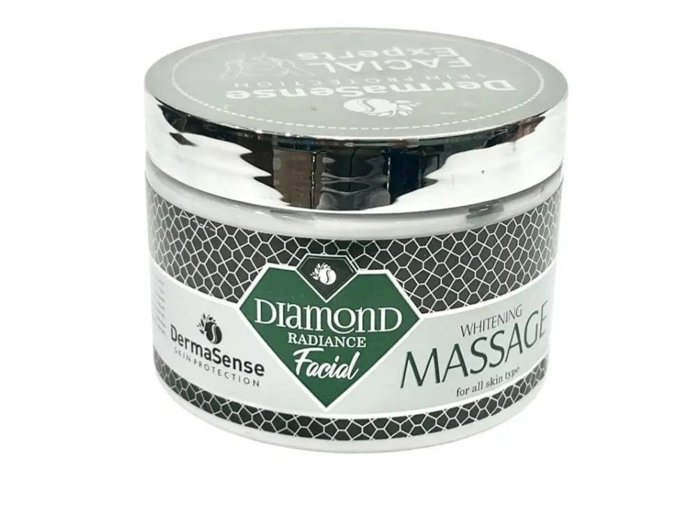 DERMA SENSE DAIMOND RADIANCE FACIAL WHITENING  MASSAGE CREAM