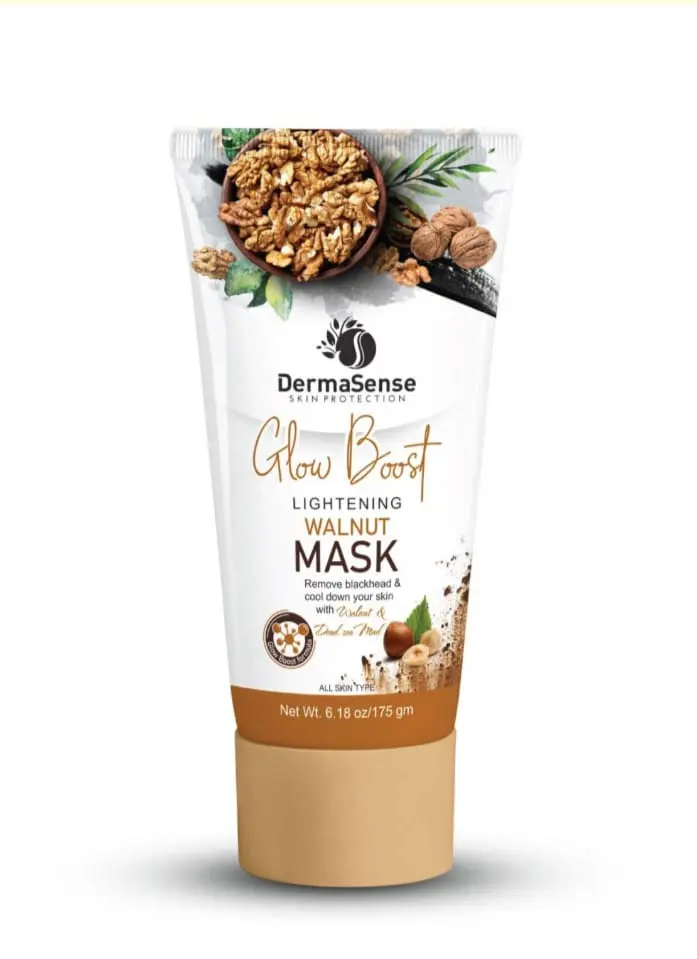 DERMA SENSE LIGHTNING WALNUT MASK