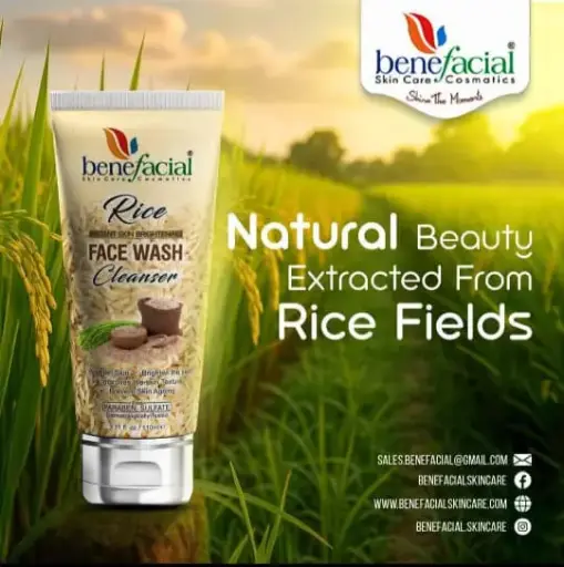 BENE FACIAL RICE FACE WASH