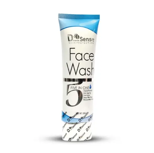 DERMA SENCE 5 IN 1 FACE WASH