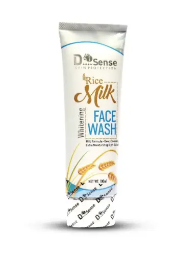 DERMA SENSE RICE MILK FACE WASH