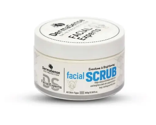 DERMA SENSE EVENTONE BRIGHTNING FACIAL SCRUB
