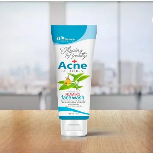 TEA THREE WHITENING ACNE FACE WASH